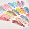 Acessórios de Cabelo Infantis Estilo Coreano Presilhas Pequenas BB Clips com Óleo Pingado Presilhas para Franja Grampos de Cabelo com Glitter Rosa Acessório de Cabeça Presilhas Laterais 5cm