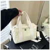 Bolso Casual de Lona Lavada, Bolso de Mano Pequeño, Bolso Sencillo y Ligero para Mujer, Nuevo Bolso Cuadrado Pequeño de Hombro Cruzado de Moda 2026