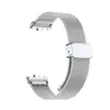 Adecuado para Correa de Reloj Samsung Fit3, Pulsera Galaxy Fit3, Banda de Acero Inoxidable Milanesa, Correa con Hebilla Magnética Deslizante