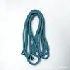 Fábrica Direta Corda de 4mm Entrega Direta Corda Redonda Twill Intercolor Acessórios para Roupas Acessórios Manuais Chaveiro