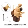 Muñeco Mario tallado en palo de rosa Modelo de juego Periférico Artesanías de madera Adornos de escritorio Venta al por mayor