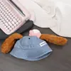 Sombrero de Pescador para Bebé Primavera y Otoño Lindo Oreja Lazo Sombrilla para Niñas Sombrero de Vaquero Sombrero de Cubo a Prueba de Viento para Bebés Otoño e Invierno