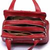 Nova Bolsa de Ombro de Couro Genuíno com Design de Nicho 2025 Moda Europeia e Americana Bolsa Simples Almofada Bolsa Cilíndrica Feminina