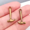 Guqing Accesorios de Joyería DIY de Aleación de Zinc Imitación Artículos del Hogar Herramienta Colgantes Pala Hacha Llave Dijes
