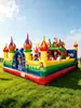 Castelo inflável infantil, trampolim inflável pequeno para interior e exterior, escorrega, parque de diversões, pula-pula, portátil, novo modelo, venda direta