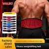 Cinturón de Cintura Ancha EVA-6, Soporte Lumbar Ajustable para Gimnasio y Fitness