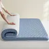 Colchón de Látex Hogar Dormitorio Dormitorio Estudiante Individual y Doble Tatami Esponja Engrosada Esterilla Alquiler Cojín Especial