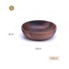 Drop Shipping Placa de Madeira de Acácia Madeira Maciça Tamanho Pequeno e Grande Prato de Jantar Prato de Salada Tigela de Arroz Utensílios de Cozinha Domésticos Hotel