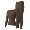 Ropa para Mujer de Marca Grande Mismo Estilo para Embellecer la Piel con Copas Incorporadas, Ligera y Cálida, Traje Todo en Uno con Bloqueo de Temperatura, Invisible, Sin Costuras y Cómodo, Ropa de Otoño y Pantalones Largos