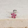 Pendientes Transfronterizos Nuevos Micro-incrustados de Zirconia en Forma de Gota de Diamante de Color Pequeños y Exquisitos de Alta Gama Ligeramente Lujosos Pendientes de Diseño Nicho