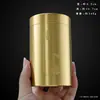 Tetera tetera de cobre tetera portátil juego de té de viaje latón tamaño pequeño exquisita portátil frasco sellado oficina tetera de alta gama