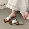 Chanclas de Moda Minimalistas Casuales para Mujer Verano 2026 Sandalias Planas Antideslizantes para Exteriores Versátiles para el Día a Día