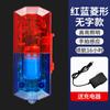 Luz LED de hombro carga rojo y azul patrulla intermitente noche luz intermitente de hombro luz de seguridad para correr de noche seguridad de la propiedad trabajo de saneamiento