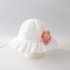 Sombrero de Bebé Primavera y Otoño Lindo Sombrero de Pescador de Moda para Bebé Niña Estilo K Sombrero de Protección Solar para Niña Princesa