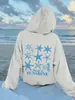 Moletom Tamanho Europeu Hoodie Feminino Outono e Inverno Manga Longa Veludo Capuz Cruzamento de Fronteira Exportação Tamanho Grande Europeu e Americano