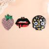 Venta caliente transfronteriza: pendientes, collar, llavero y colgante de acrílico de una sola cara para Halloween.