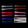 Cabeça Única Orifício Redondo Tampa do Pé Antiderrapante Silicone Óculos Tampa da Perna Acessórios Óculos Óculos Óculos Óculos Redondos Agulha Redonda Óculos Tampa da Perna
