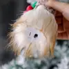Colgante de Árbol de Navidad Más Vendido Transfronterizo Muñeco Pequeño Colgante Tejido Luminoso Sin Rostro Muñeca Decoración Navideña Escena