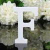 27 letras 8CM de altura ornamentos de letras em inglês de madeira branca e decoração de casamento para casa adereços de tiro &amp;-S