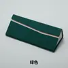 26 estilos de estuches para gafas con forma de triángulo para cejas, estuches de alta gama para gafas, estuches para gafas de miopía, se pueden imprimir con logo