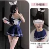 Yiyue Lingerie Sexy Desejo Puro Vestido Sexy de Campus Role Play Feminino Uniforme Grátis Roupa de Tentação 1164