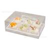 Vaso de Papel Transparente Caja de Empaque para Postre Vaso Grande para Muffin Caja para Tarta de Huevo Caja de Empaque para Pastel Empaque Portátil para Pastelería y Repostería
