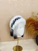 Diadema Ancha y Gruesa de Piel Sintética de Visón Nueva de Invierno, Diadema de Felpa de Punta Alta, Gorro de Cabeza Cálido para Uso Diario en Exteriores