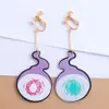 Comercio Exterior Tierra-Atado Niño Hanako Jun Aretes Cos Teca Acrílico Creativo Animación Accesorios Periféricos