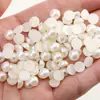Perla Artificial ABS Fondo Plano Perla Media Hecho a Mano DIY Funda para Teléfono Móvil Material de Pegamento de Crema Accesorios para Ropa Pegatinas para Uñas