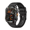 Nuevo reloj inteligente transfronterizo con pantalla cuadrada, llamadas Bluetooth, batería de gran capacidad, reloj para hombre