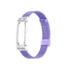Adequado para moldura de relógio de metal tipo armadura de ar para Google Fitbit, fivela de malha de aço, pulseira de metal para relógio Google multicolor