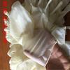 Guantes Industriales Desechables de Látex Grado B Seleccionados Cuidadosamente en Stock con Manchas y Defectos, 50 Piezas por Paquete para Talleres Mecánicos