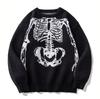 Transfronterizo 2025 Invierno Nuevo Estilo Europeo y Americano Suéter Transfronterizo Ins Marca de Moda Anime Moda Tejido Holgado para Hombres y Mujeres