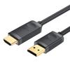 Cable HD DP a HDMI al por mayor para portátil con monitor TV dp a vga cobre puro cable 4K
