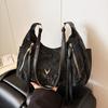 Bolsa de Grande Capacidade para Mulheres 2025 Moda Popular Versátil Bolsa Transversal Bolsa de Ombro de Alta Qualidade Simples Bolsa Tote para o Dia a Dia