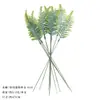 Planta verde de simulação buquê único DIY combinação de galhos para mesa de jantar ornamento único acessórios de planta de simulação artificial