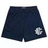 Pantalones Cortos de Marca Europeos y Americanos de Moda para Verano Fitness, Correr, Deportes, Malla de Playa Transpirable de Secado Rápido Bordados