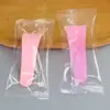 Raspador de Depilación Corporal Belleza Plástico PP Raspador Cuchara Raspadora Tabla de Afeitar para Depilar Axilas Palo Curvo en S Cuchara Empaque Independiente