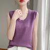 No Más Reabastecimientos==============Camiseta Interior sin Mangas para Mujer, Cuello Redondo Bajo Ropa Interior, Venta al por Mayor desde Fábrica de Comercio Exterior