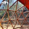 Tenda Ruili Personalizada Novo Quarto Estrela de Vidro Acampamento ao Ar Livre Mansão Tenda de Vidro em Forma de Pêssego Acomodação de Hotel
