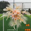 Flores Grandes de Chão para Casamento Flores de Seda Flores Decorativas Flores para Palco T Corredor Flores Penduradas Flores de Casamento Fundo de Flores