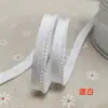 En stock 48 colores poliéster velcro con borde de cordón ribeteado tira de inserción de cuerda para ropa colchas sofás cojines tira de ribete