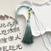 Estilo Tradicional Hecho a Mano Seda de Hielo Borla Estilo Chino Adorno de Mano Bucle de Cuerda Borla Accesorio para Abanico DIY Manualidades