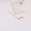 Cadena de Extensión con Broche de Langosta Cadena de Cola Set de Broches de Gota de Agua Accesorios Conectores para Joyería Hecha a Mano DIY