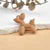 Perro Globo Acrílico Mate Colorido Colgante Pintura de Goma Accesorios para Pasador Materiales para Joyería Hecha a Mano Venta al por Mayor