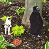 Mz965 Transfronterizo Interesante Planta en Maceta para Orinar Tarjeta de Inserto de Madera Planta Mini Tarjeta Decorativa de Maceta Artesanía de Madera