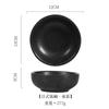 Tazón de cerámica de estilo japonés al por mayor, tazón de sopa de postre comercial creativo, tazón de arroz de mijo para el hogar, tazón de estilo coreano, tazón individual para mesa de restaurante.