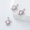 Nuevos Accesorios de Ropa UV Accesorios DIY Tortuga Animal Marino Colgante de Metal Joyería Pulsera DIY Personalizada Collar
