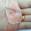 Joias Artesanais com Contas Pingente de Gotejamento Acrílico Transparente com Furo Cristal de Imitação Contas Soltas Luzes de Casamento