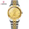 Relojes de acero inoxidable para hombre y mujer, stock de fábrica al por mayor, luminosos, impermeables, relojes de pareja para negocios
